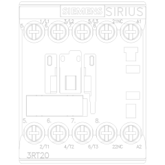 SIEMENS 3RT2015-1AP02 Sirius Kontaktör 7A 230V AC 3kW
