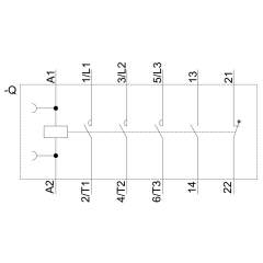 SIEMENS 3RT2024-1AP00 Sirius Kontaktör 12A 230V AC 5,5kW
