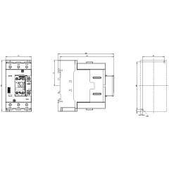 SIEMENS 3RT2046-1AP00 Sirius Kontaktör 95A 230V AC 45kW