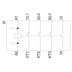 SIEMENS 3RT2015-1AB01 Sirius Kontaktör 7A 24V AC 3kW