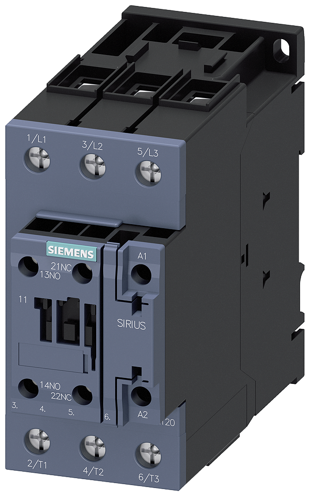 SIEMENS 3RT2035-1AB00 Sirius Kontaktör 40A 24V AC