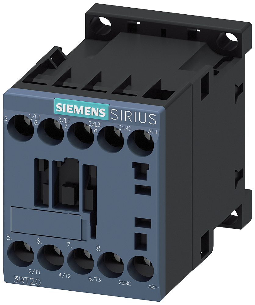 SIEMENS 3RT2017-1BB42 Sirius Kontaktör 12A 24V DC 5,5kW