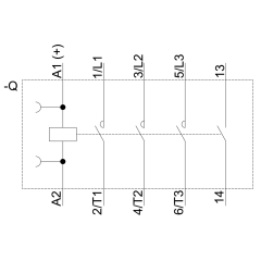 SIEMENS 3RT2018-1BB41 Sirius Kontaktör 16A 24V DC 7,5kW