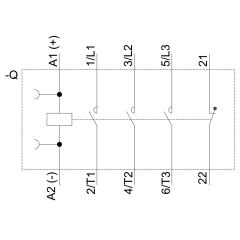 SIEMENS 3RT2018-1BB42 Sirius Kontaktör 16A 24V DC 7,5kW