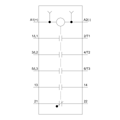 SIEMENS 3RT2028-1BB40 Sirius Kontaktör 40A 24V DC 18,5kW