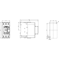 SIEMENS 3RT2036-1NB30 Sirius Kontaktör 50A 20-33V DC 22kW