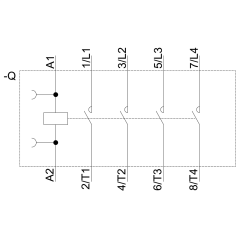 SIEMENS 3RT2317-1AP00 Sirius Kontaktör 22A 4Kutuplu 230V