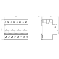 SIEMENS 5SP4492-7 Otomatik Sigorta 125A C Tipi 10kA