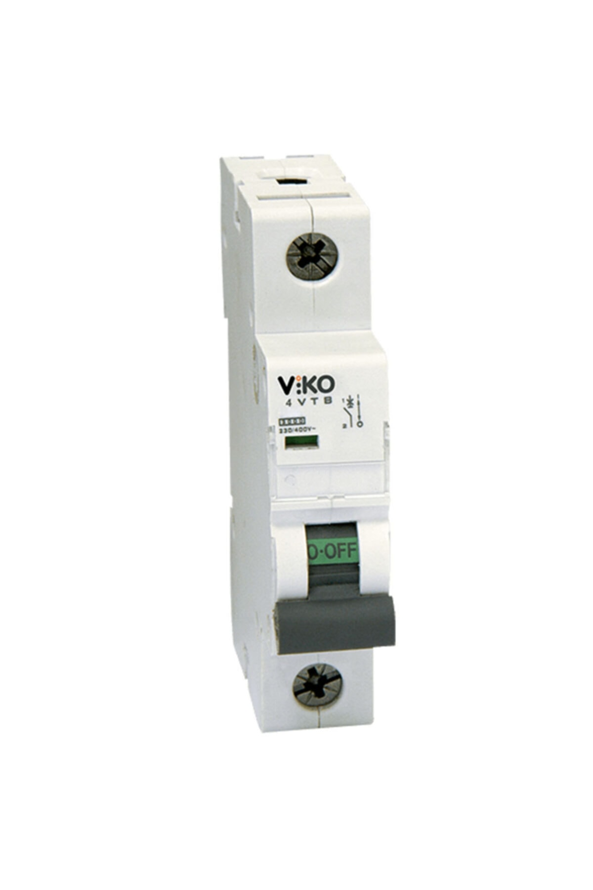 VİKO 4VTB-1B06-T 1X6A 4,5kA B Tipi Otomatik Sigorta