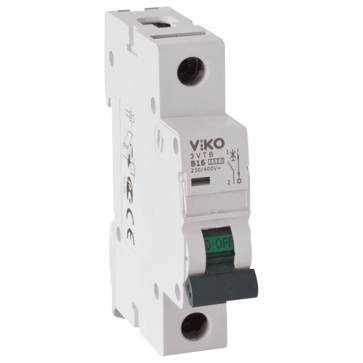 VİKO 4VTB-1B10-T Otomatik Sigorta 1X10A 4,5kA B TİPİ