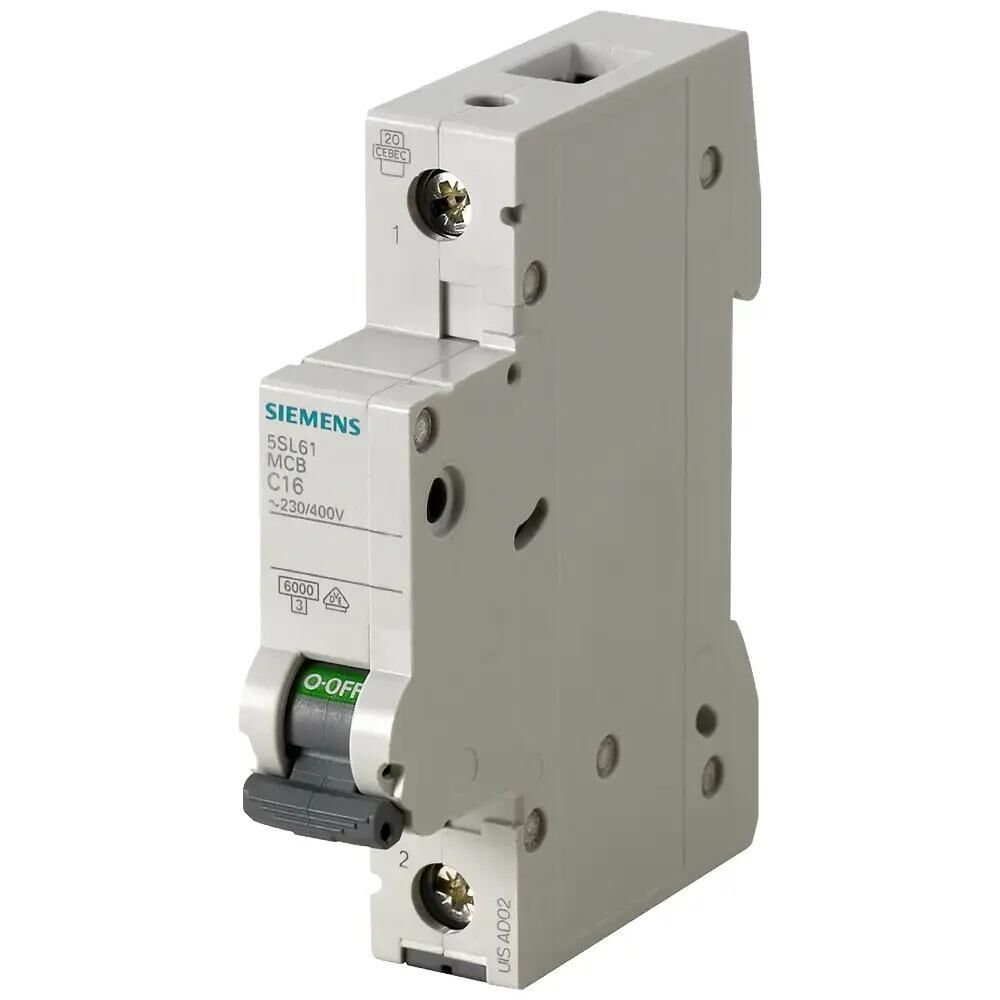SIEMENS 5SL6116-7YA Otomatik Sigorta Klasik 16A C Tipi