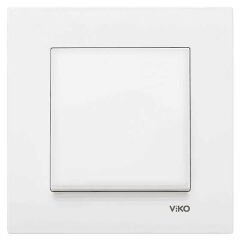 Viko Karre Beyaz Anahtar Mekanizma (Çerçeve Dahil) 90967001