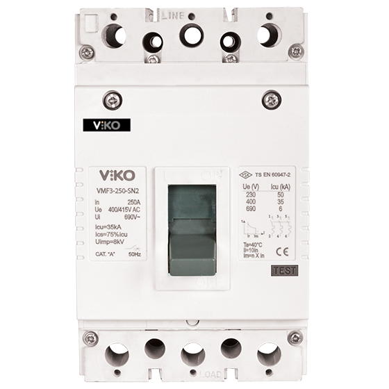 VİKO VMF1-50-SN2 25kA 3K Kompakt Şalter 3x50A