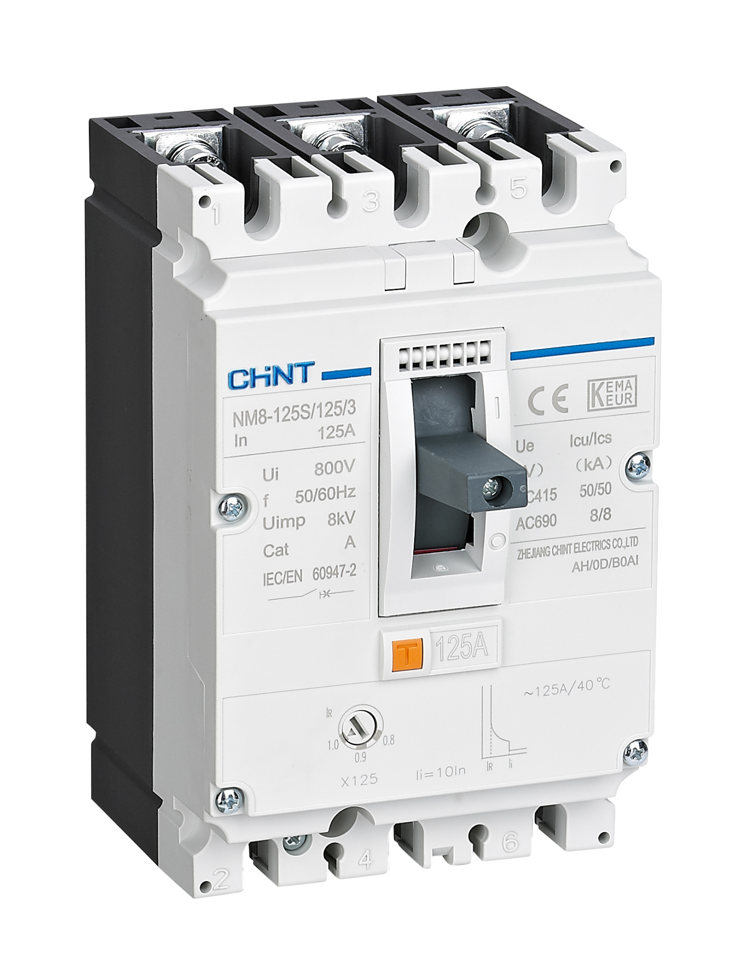 CHİNT 149358 Nm8-125S 80-100A 3 Kut 50Ka kompakt Şalter