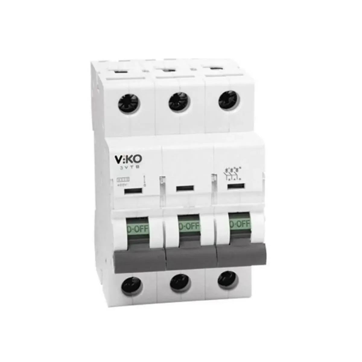 Viko - 4VTB-4C32 4x32A 4,5kA C Tipi Otomatik Sigorta
