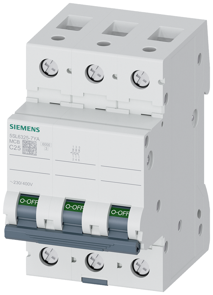 SIEMENS 5SL6325-7YA Otomatik Sigorta Klasik 25A C Tipi
