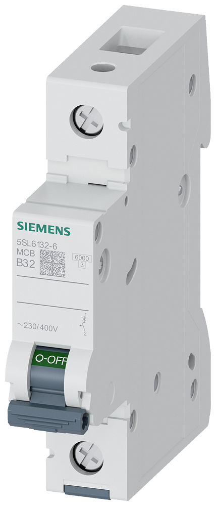 SIEMENS 5SL6132-6 Otomatik Sigorta 32A B Tipi 1Faz 6kA