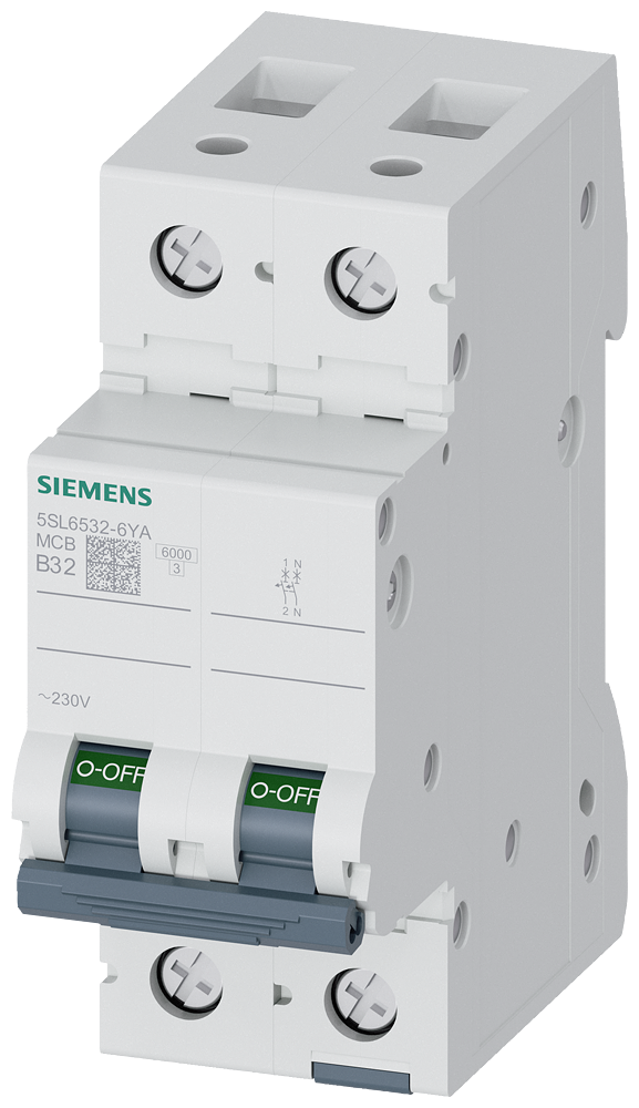 SIEMENS 5SL6532-6YA Otomatik Sigorta 32A B Tipi 1Faz