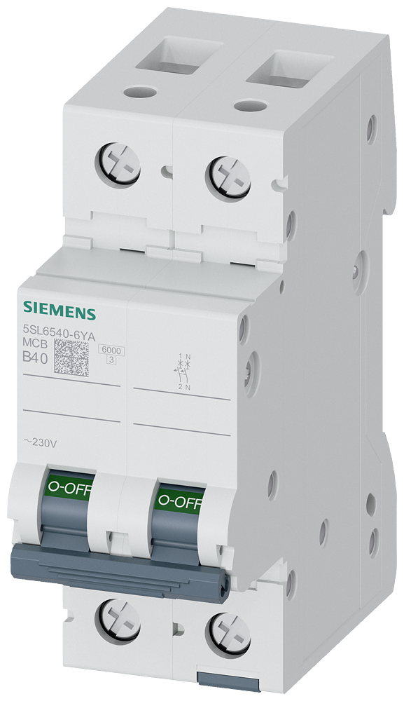 SIEMENS 5SL6540-6YA Otomatik Sigorta 40A B Tipi 1Faz