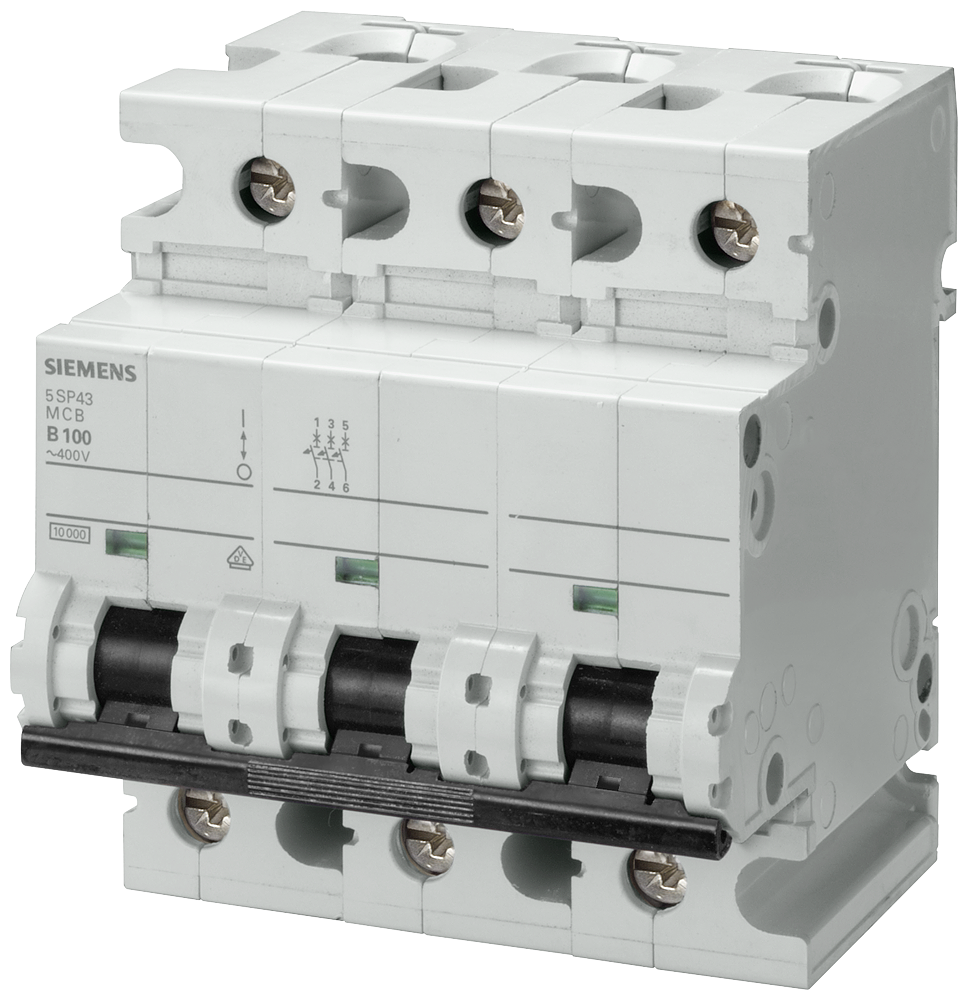 SIEMENS 5SP4391-7 Otomatik Sigorta 100A C Tipi 3Faz