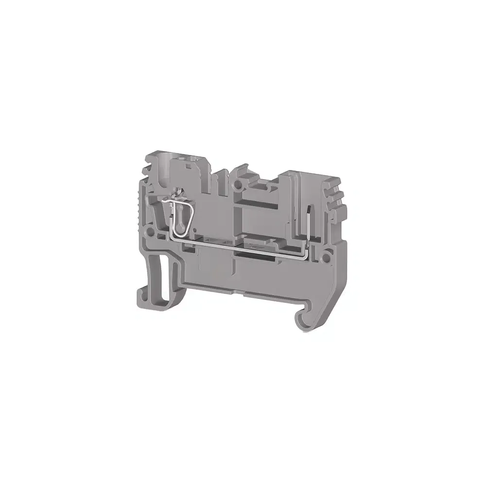 KLEMSAN Klemens Yay Bağlantılı 1 Giriş 1 Çıkış 6mm Gri