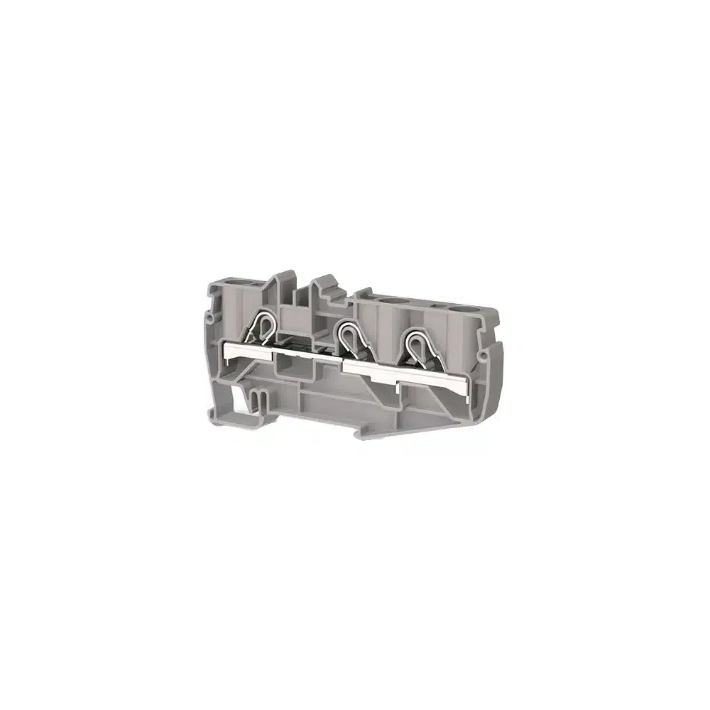 KLEMSAN Klemens Yay Bağlantılı 1 Giriş 2 Çıkış 6mm Gri 307149