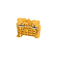 KLEMSAN Klemens Yay Bağlantılı 1 Giriş 1 Çıkış 4mm Sarı 307113RP