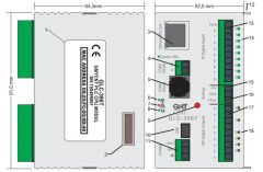 GLC-296R 9 Girişli/6 Röle Çıkışlı 24VDC PLC CPU Modülü GMT