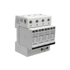 Citel DS104RS-230/G/TR 100kA 4 Kutuplu B+C+D (Tip I+II+III) Parafudr Kontaklı