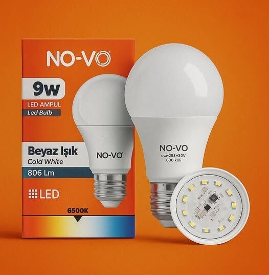 NOVO 9W LED Ampul
